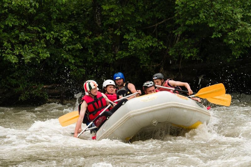 Rafting sur la Nive au Pays basque