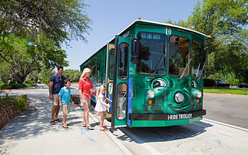 I-Ride : visite en trolley Hop-On Hop-Off d'Orlando