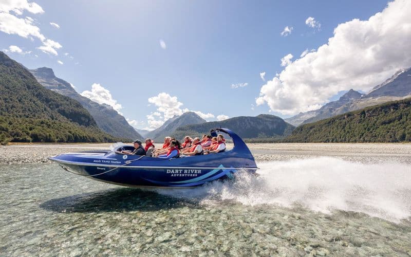 Billet Dart River Jet Boat et visite de la nature sauvage