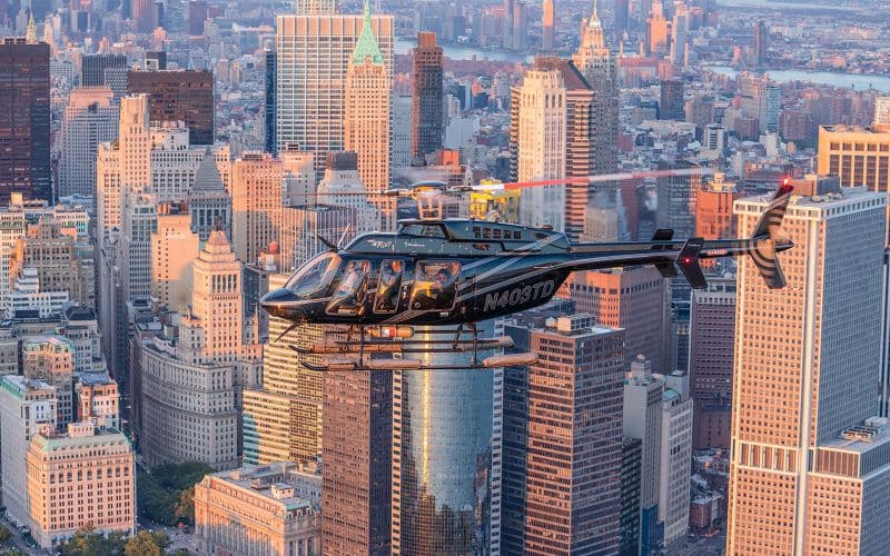 Tour en hélicoptère de 20 minutes depuis le centre de Manhattan