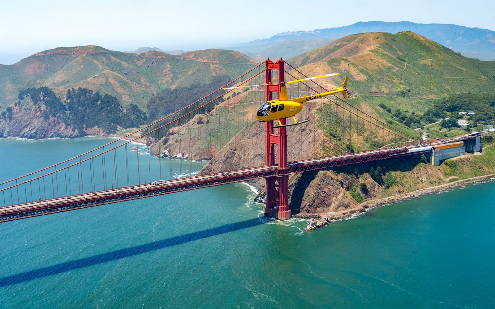 Golden Gate Helicopter Tour (visite en hélicoptère)