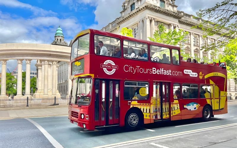 Visites de villes : Visite en bus Hop-On Hop-Off de Belfast