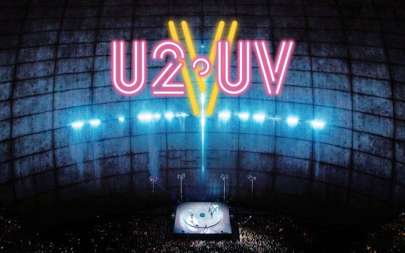 Billet V-U2 Sphere Las Vegas : Un concert cinématographique immersif