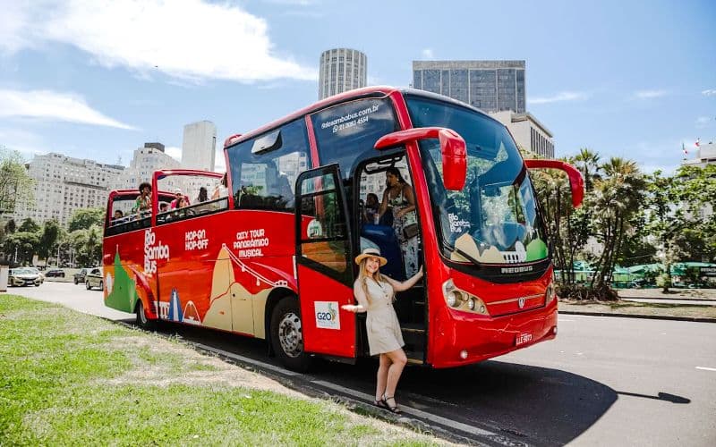 Rio Samba Bus : Tour en bus Hop-On Hop-Off à Rio de Janeiro