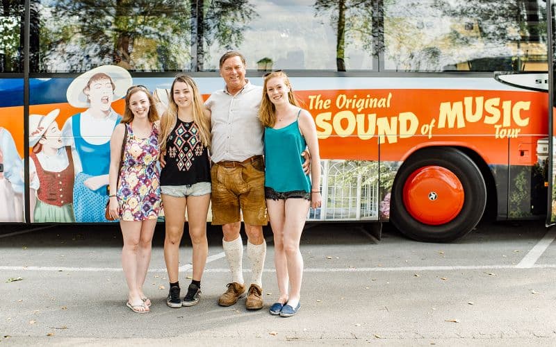 Billet Tournée originale de la Mélodie du Bonheur au départ de Salzbourg