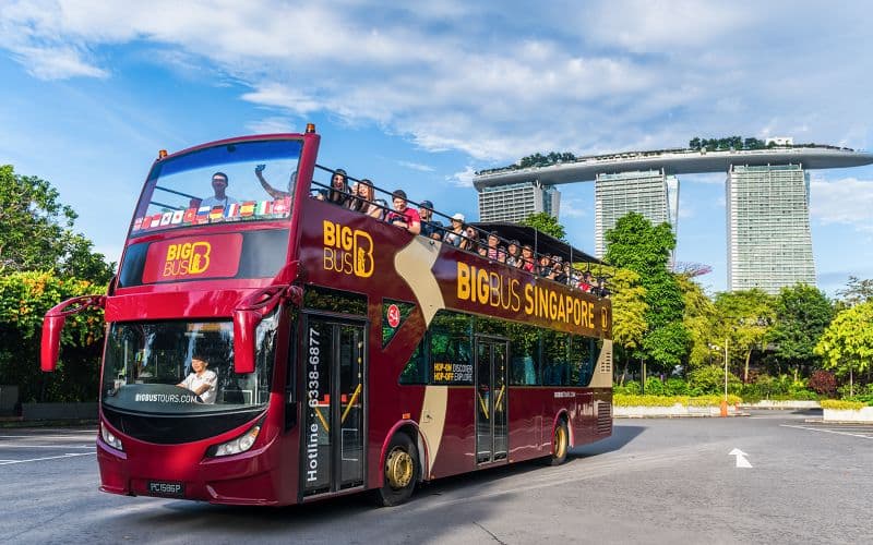 Big Bus : tour en tour Hop-On Hop-Off de Singapour