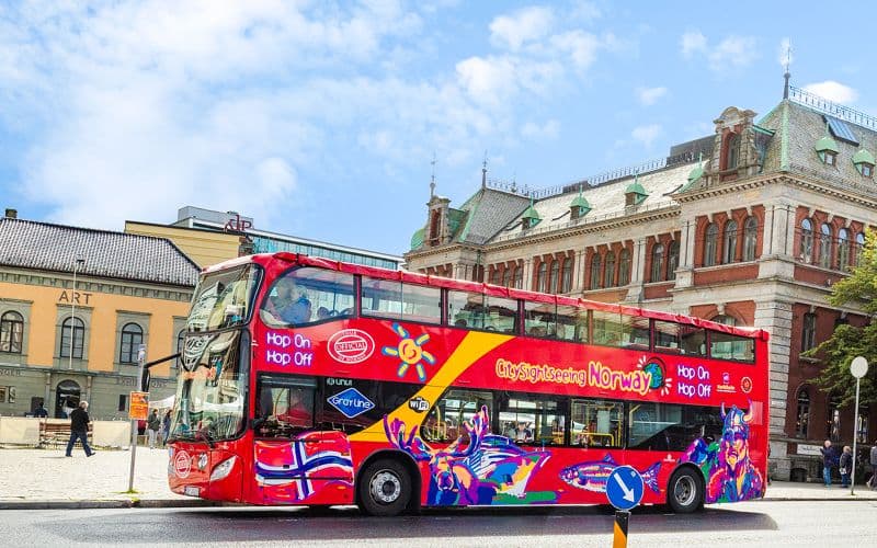 City Sightseeing : Tour en bus Hop-On Hop-Off de Bergen