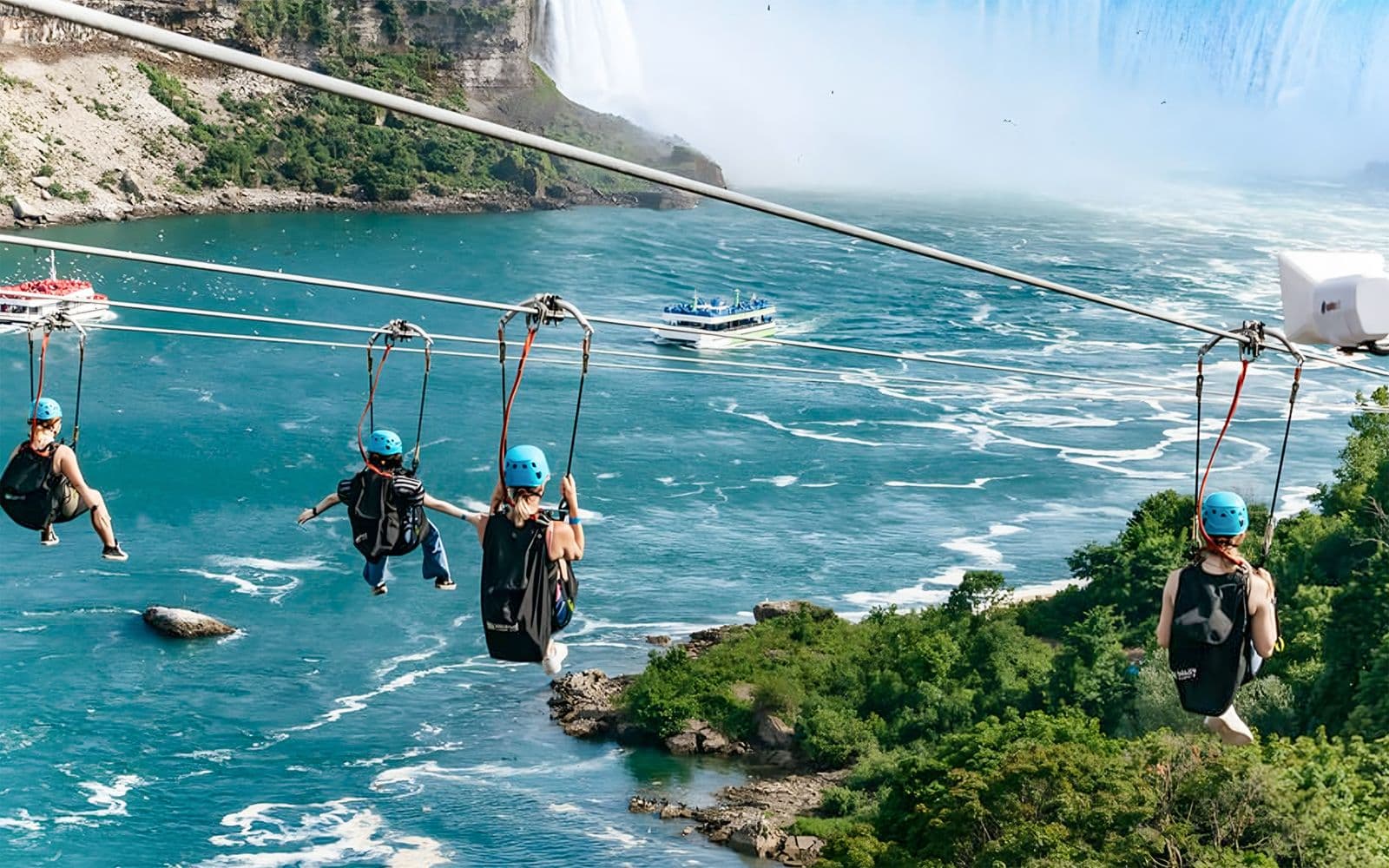 Billets pour la tyrolienne des chutes du Niagara (Canada)