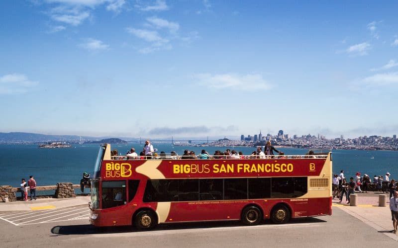 Billet Big Bus : tour en tour en Hop-On Hop-Off Hop-Off de San Francisco