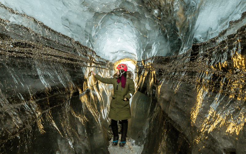 Billet Vik : Visite guidée en petit groupe de la grotte de glace Katla