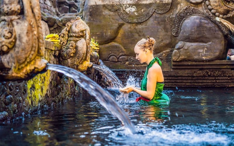 Billet Visite privée de Bali Ubud : Tirta Empul, Rizière et Balançoire