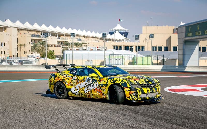 Chevrolet Drift Taxi : Roulez sur le circuit de Yas Marina