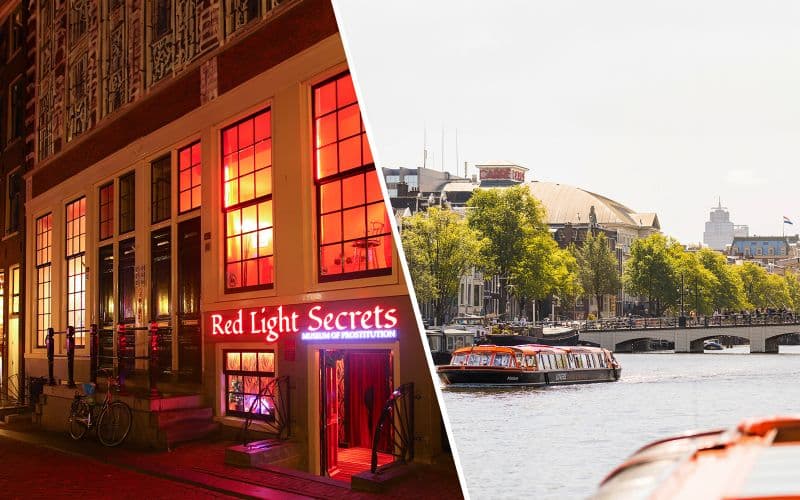Billet Combo : Red Light Secrets Musée de la prostitution  + Billets de croisière sur les canaux d'Amsterdam
