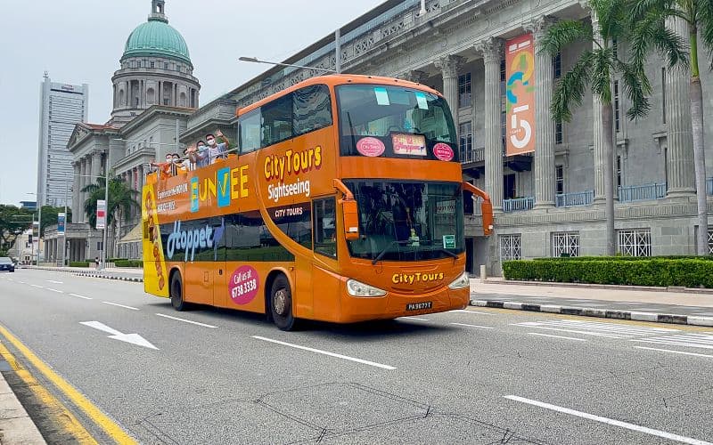 [Temps limité : Achetez 1 pour obtenir 1 gratuit] FunVee : Visite en bus touristique de Singapour