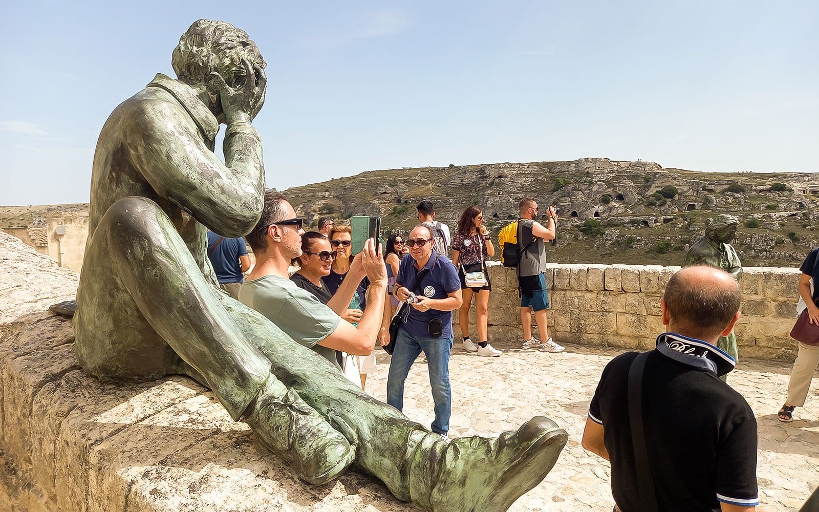Visite en bus de Matera avec audioguide et accès à Casa Grotta