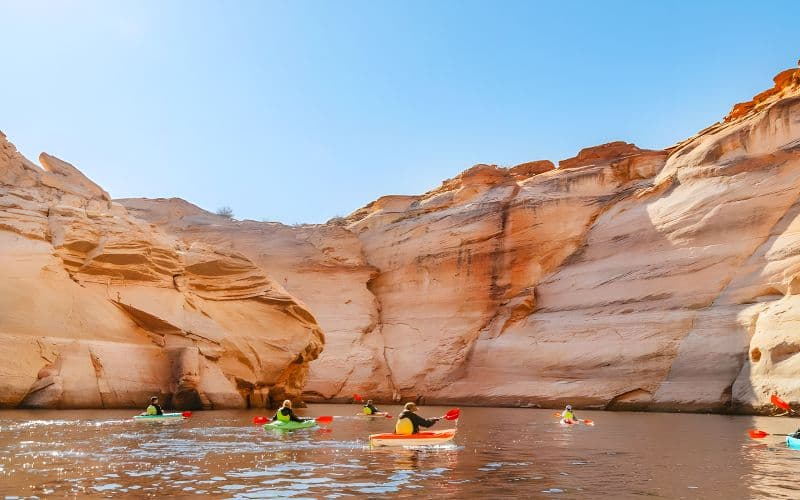 Billet De la page : Lake Powell Kayak & Water Antelope Canyon Visite guidée