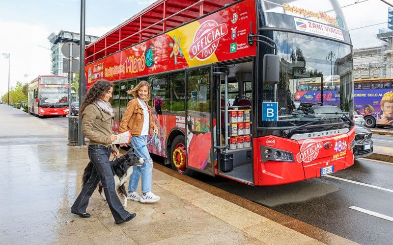 City Sightseeing : Milan Tour en bus Hop-On Hop-Off