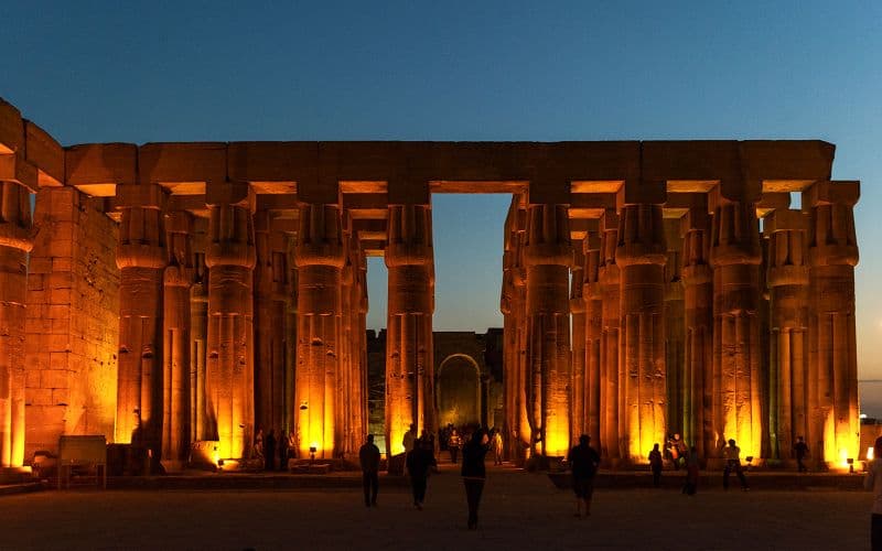 Billet Spectacle son et lumière au temple de Karnak avec billets coupe-file pour l'entrée