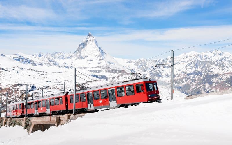 Billet Billets de train aller-retour pour le mont Gornergrat à partir de Zermatt