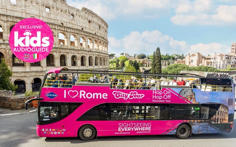 Billet I Love Rome : tour en bus Hop-On Hop-Off à Rome