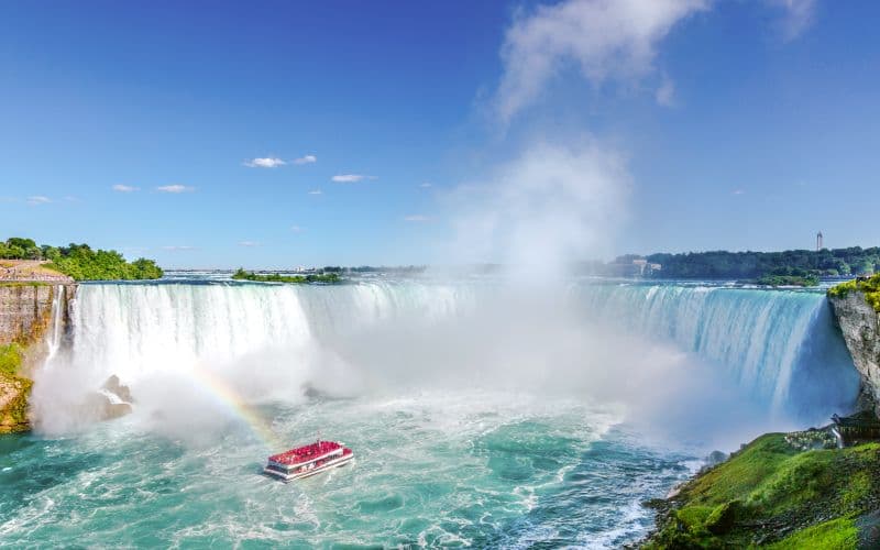 Billet Chutes du Niagara (Canada) - Visite d'une journée tout compris avec croisière Hornblower, voyage derrière les chutes et tour Skylon