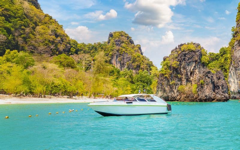 Billet En bateau rapide : Visite de l'île de James Bond et de la baie de Phang Nga en canoë depuis Phuket