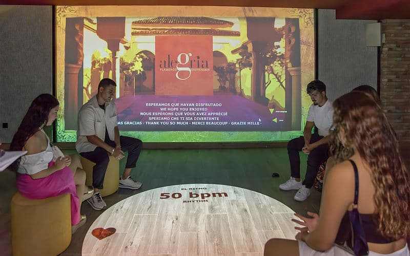 Billet Tablao Alegría - Initiation au flamenco