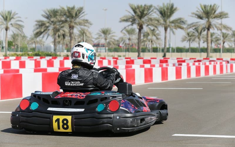 Billet Billets Kartzone au circuit Yas Marina