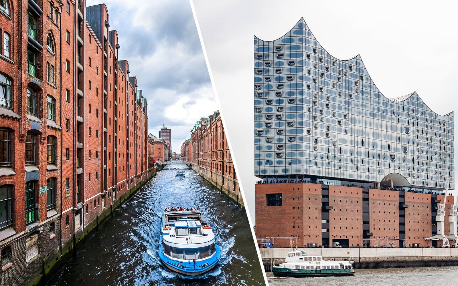 Combo : billets croisière dans le port de Hambourg + visite guidée de Elbphilharmonie en allemand