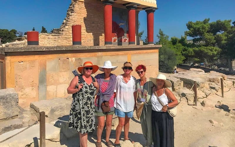 Billet Crète : visite guidée en petit groupe du palais de Knossos avec billets d'entrée