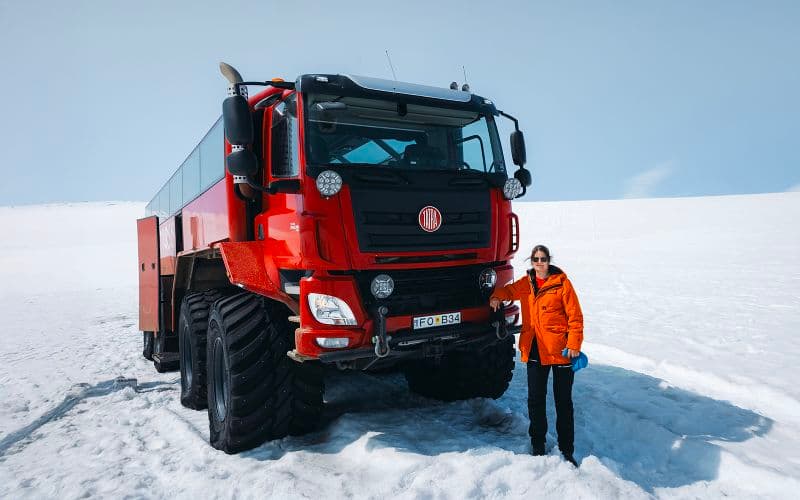 Billet Gullfoss : Excursion en monster truck Sleipnir sur le glacier Langjokull