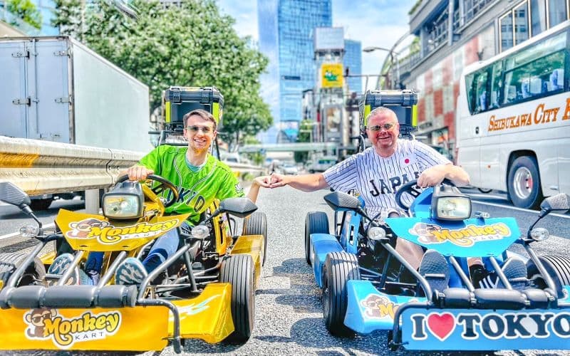 Billet Osaka : expérience de 75 minutes de karting par Monkey Kart à Dotonbori et Shinsaibashi