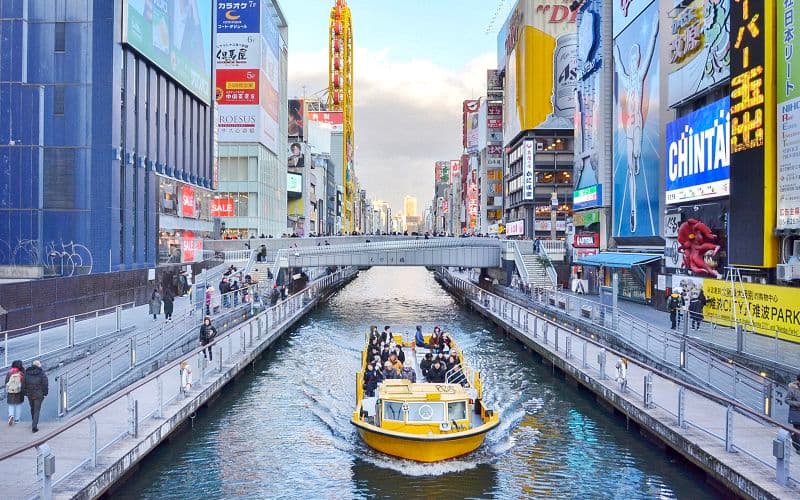 Osaka : Croisière sur la rivière Tombori