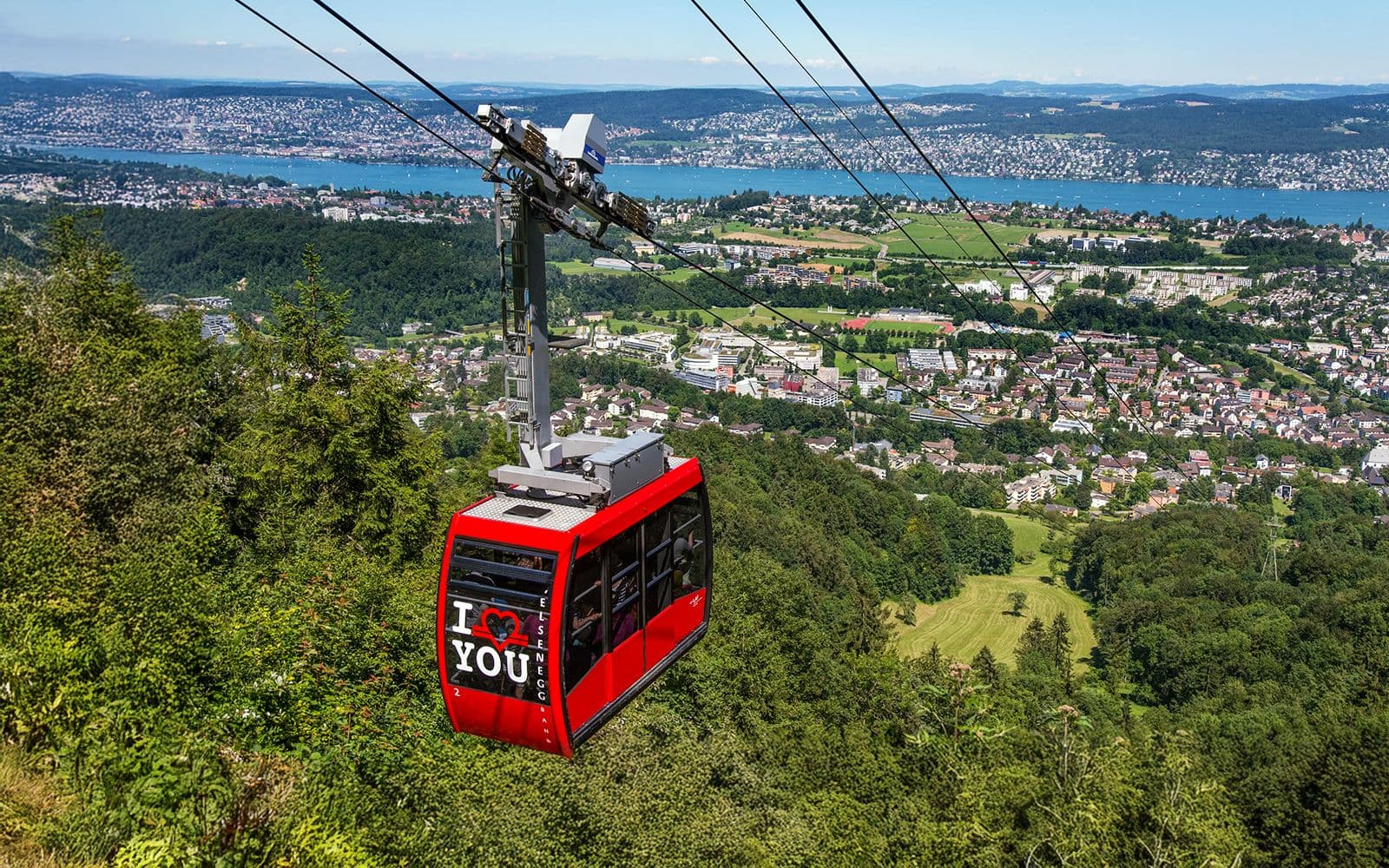 Visite guidée de Zürich avec téléphérique et croisière touristique