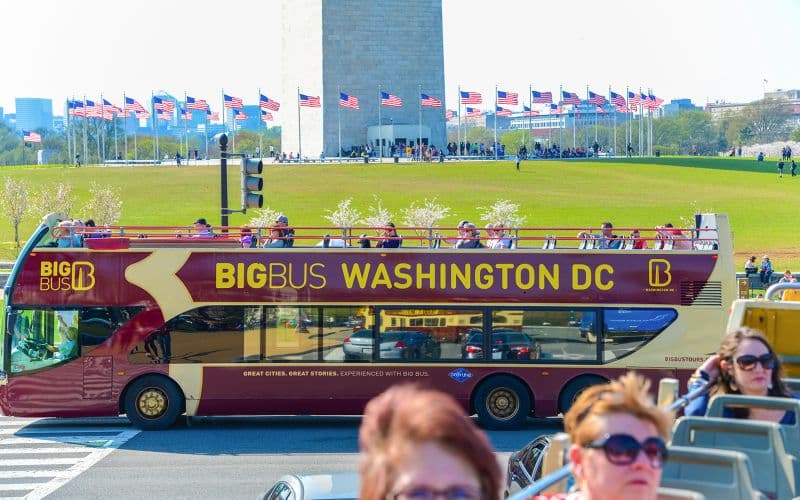 Big Bus : Washington DC Tour en bus Hop-On Hop-Off avec visite en option du coucher de soleil