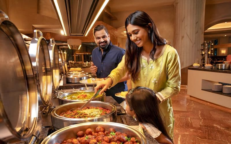 Dîner buffet Kaléidoscope à Atlantis the Palm