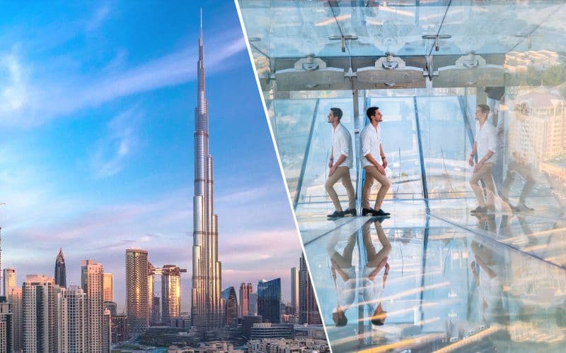 Billet Combo : Burj Khalifa au sommet + Billets Sky Views