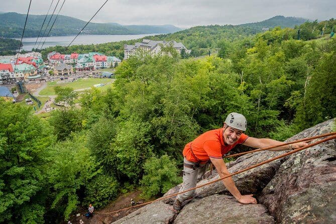 Expérience d'escalade en roche à Mont-Tremblant