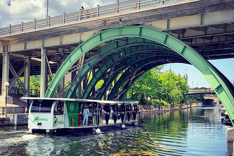 Croisière sur le canal Rideau à Ottawa