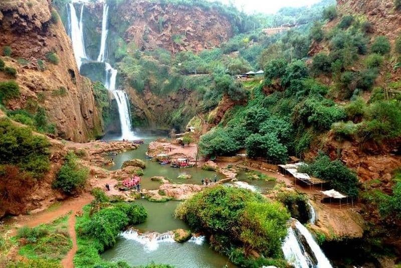 Billet Excursion aux Cascades d'Ouzoud depuis Marrakech avec promenade en bateau