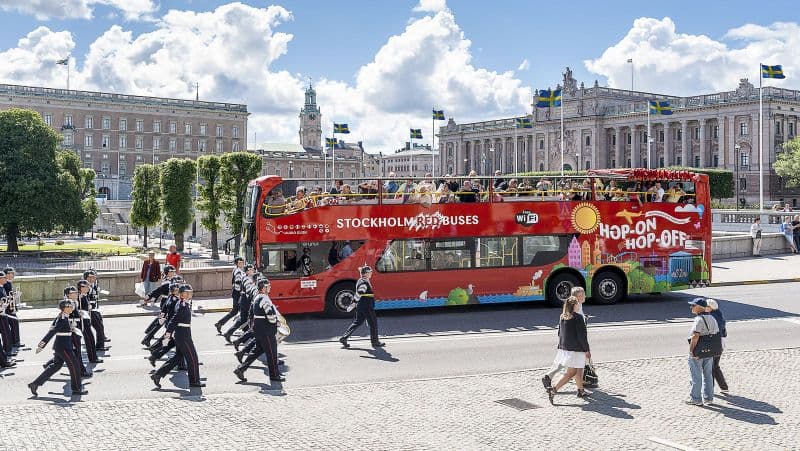 Bus touristique de Stockholm