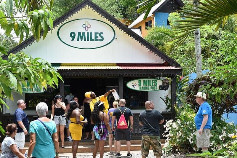 Billet Visite de Bob Marley à Nine Miles depuis Montego Bay