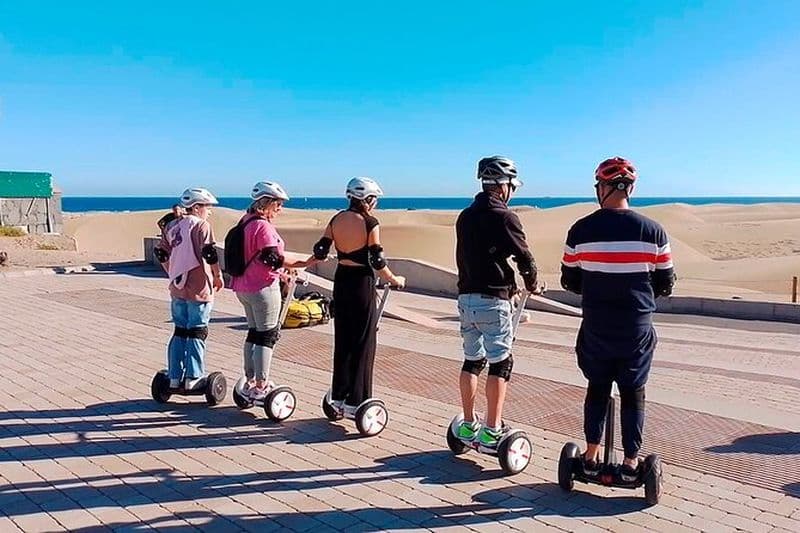 Balade en segway à Gran Canaria au coucher du soleil