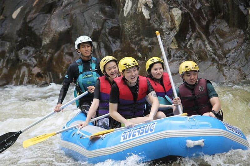 Rafting sur la rivière Kampar depuis Kuala Lumpur