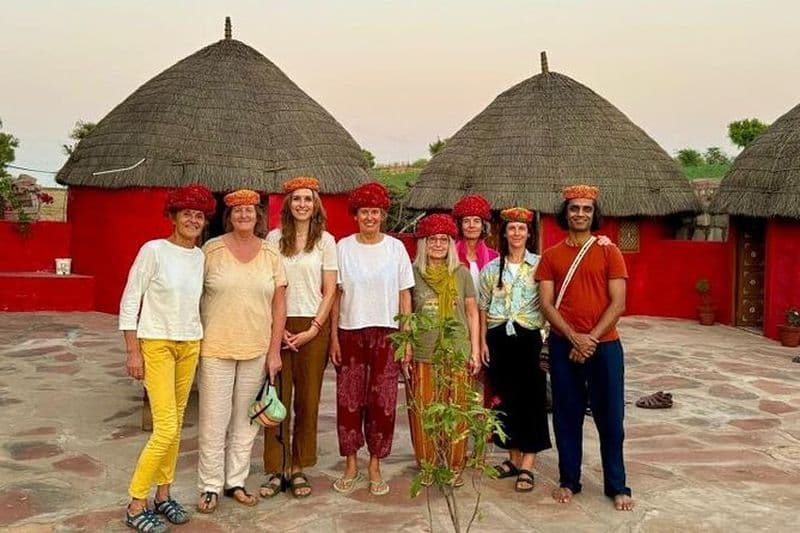 Nuit dans le désert avec safari à dos de chameau depuis Jodhpur