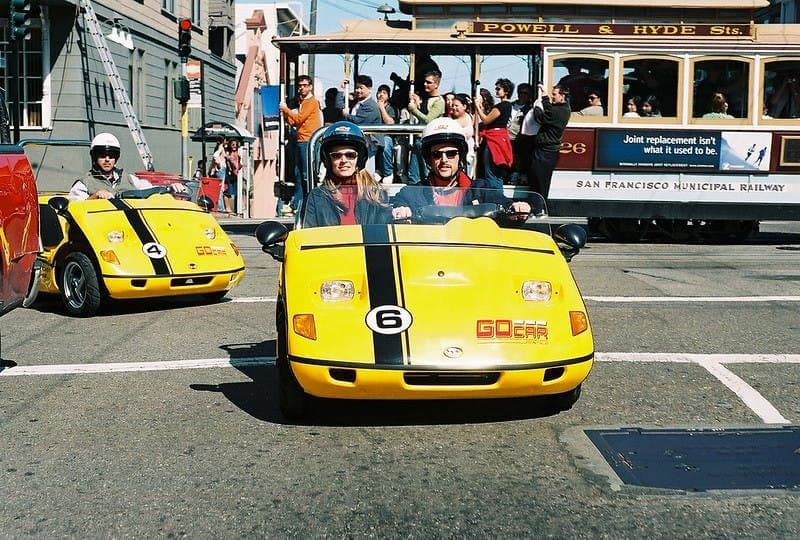 Billet Balade en mini-voiture GoCar à San Francisco