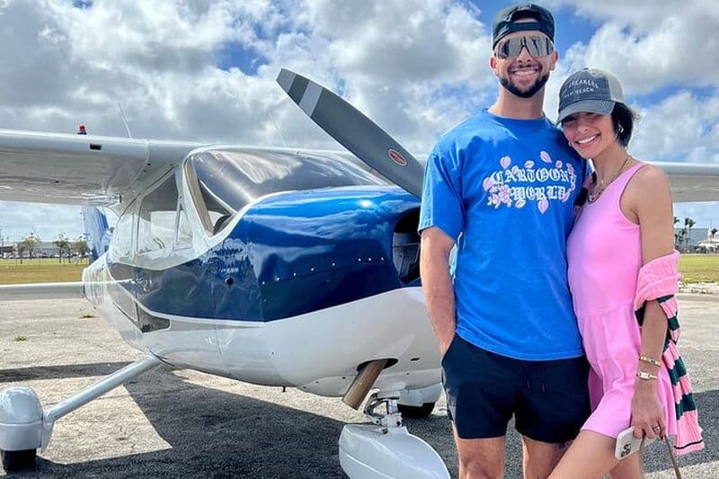 Balade privée de 30 minutes en avion à Miami