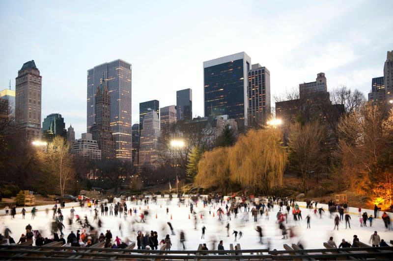 Expérience de patinage sur glace Wollman Rink à Central Park