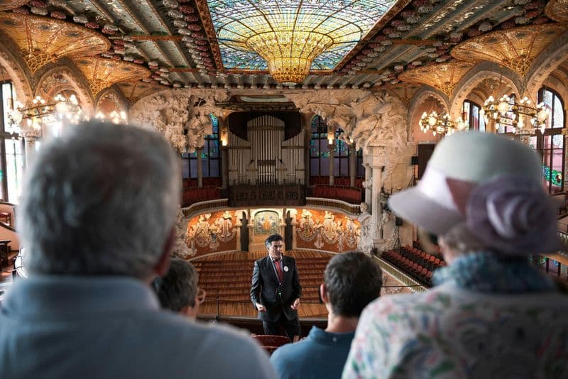 Billet Visite guidée du Palau de la Música Catalana à Barcelone