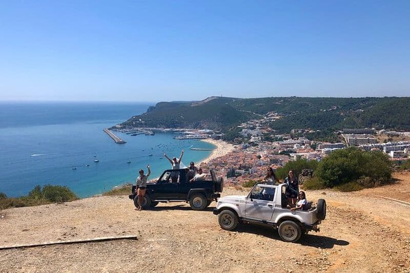 Excursion privée à Arrábida depuis Lisbonne avec tour en jeep